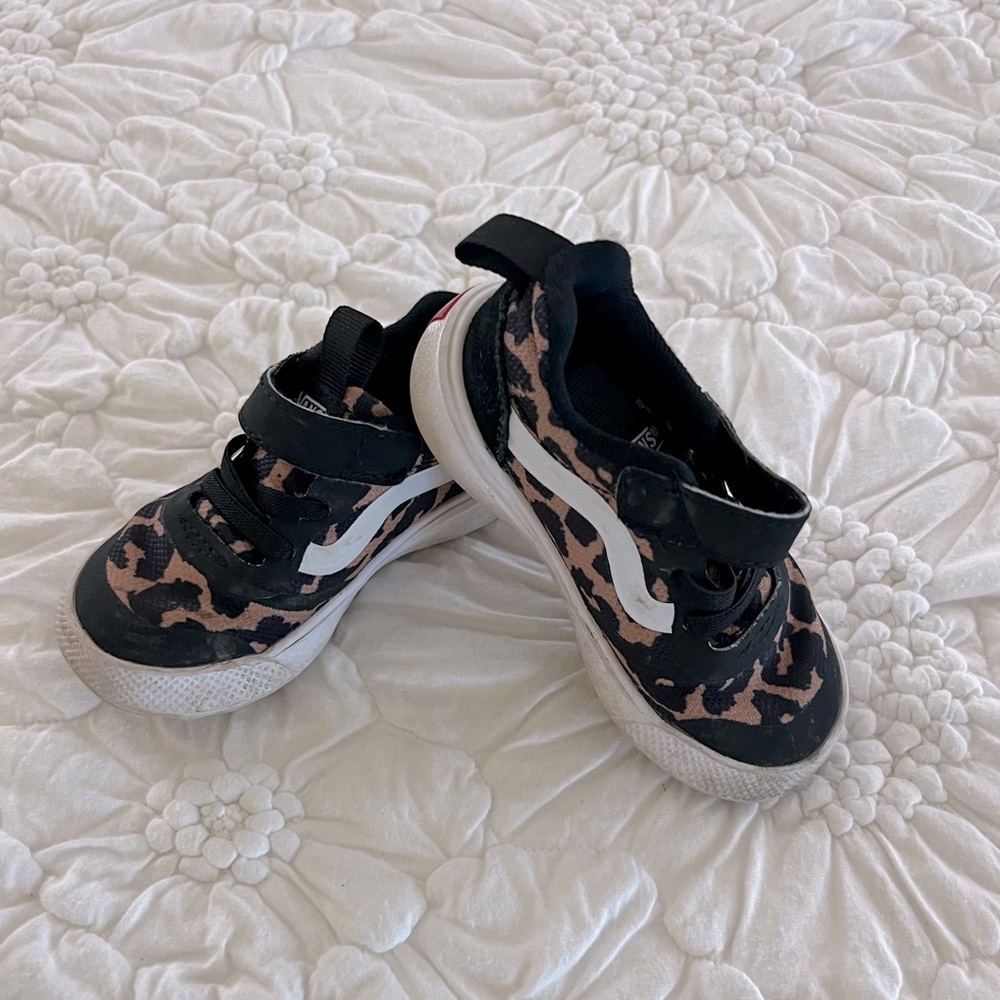 Toddler Leopard Ultracush Vans